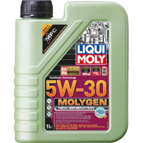 Λιπαντικό κινητήρα Liqui Moly Molygen New Generation 5W30 DPF 4lt