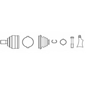 Εξωτερικός Μπιλιοφόρος 301963 Για VW Transporter IV