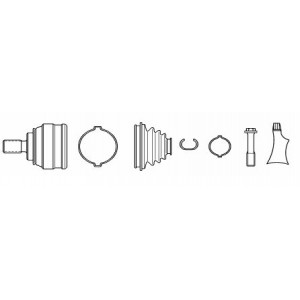 Εξωτερικός Μπιλιοφόρος 303451 T4 90-04 ABS