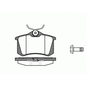 0263.05 Τακάκια Οπίσθια Remsa