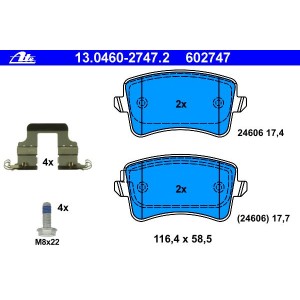 8Κ0698451A Γνήσια Τακάκια ΑΤΕ Οπίσθια 13046027472