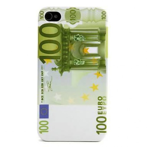Θήκη για Iphone 4G/4GS σε χαρτονόμισμα των 100€