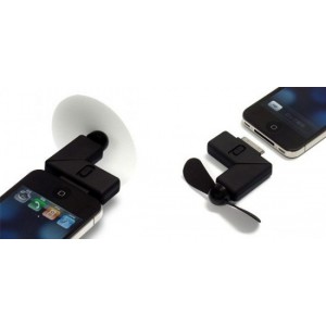 Ισχυρός ανεμιστήρας για iPhone / Ipad / Ipod Touch (black)