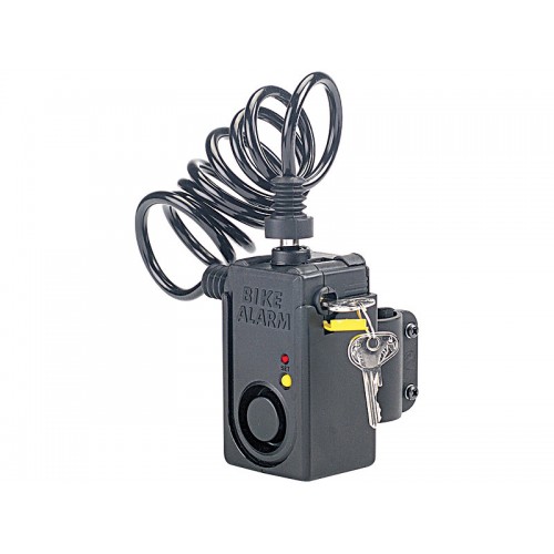 VisorTech 2 σε 1: Κλειδαριά ασφαλείας +Συναγερμός  ποδηλάτου 110Db με αισθητήρα κίνησης