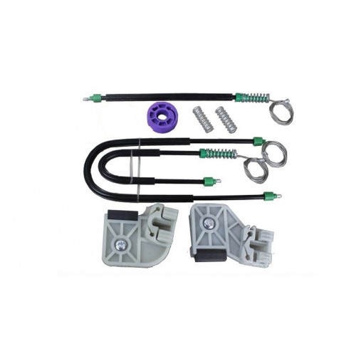 Σετ επισκευής εμπρόσθιου γρύλου δεξιού παραθύρου 2/3Θ  VW Polo 9N 02-