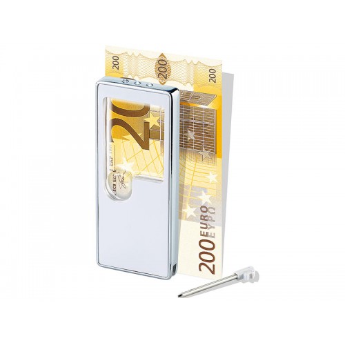 Λούπα-Μεγεθυντικός φακός 3 σε 1 για διάβασμα και ανίχνευση πλαστών χαρτονομισμάτων με φωτισμό LED, 91x37x8mm