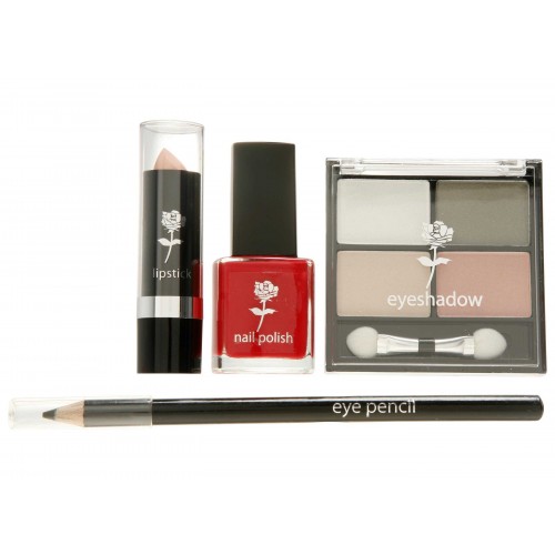 Παλέτα μακιγιάζ ταξιδιού ολοκληρωμένη Red Version