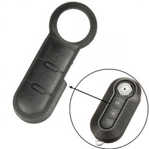  Κουμπιά αντικατάστασης για το κλειδί μηχανής του Fiat 500-Panda-Punto