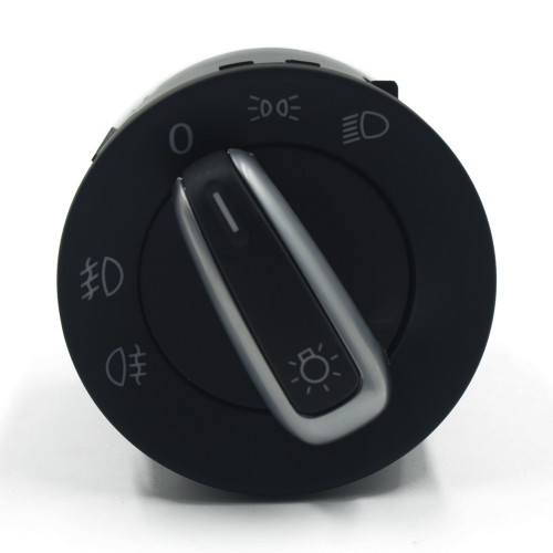 Διακόπτης Φώτων Chrome χωρίς auto για Golf V-VI-EOS 5ND941431A