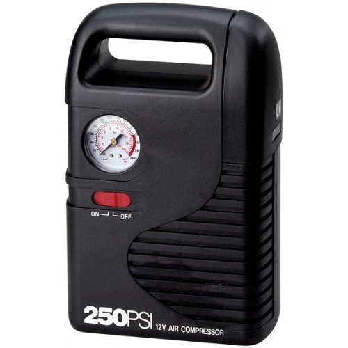 Westfalia φορητό κομπρεσέρ αυτοκινήτου και ποδηλάτου 12 Volt 120psi/18bar