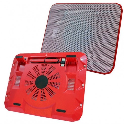 Βάση Laptop-Netbook DeTech 12-15.46' με 1 ανεμιστήρα