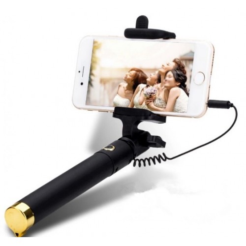 Πτυσσόμενο μπαστούνι για selfie με κουμπί 78cm