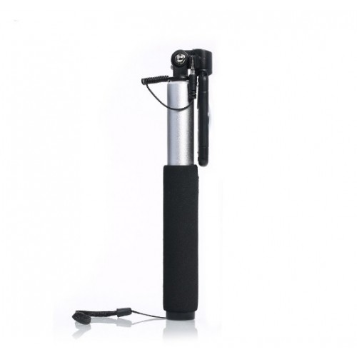 Remax Mini P5 πτυσσόμενο μπαστούνι για selfie με κουμπί 17.5-72cm