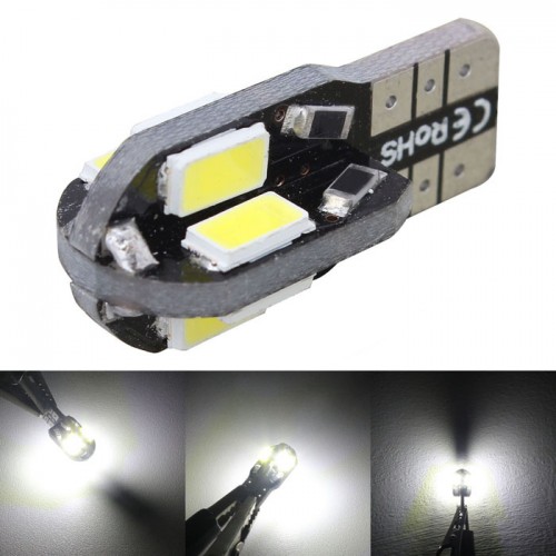 W5W T10 Led Canbus 8 5630SMD Pure white
