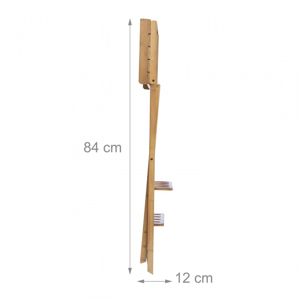 Κρασοθήκη με δίσκο στήριξης 4 θέσεων από Βamboo 80 x 58 x 27,5 cm Κρασοθήκη με δίσκο στήριξης 4 θέσεων από Βamboo 80 x 58 x 27,5 cm