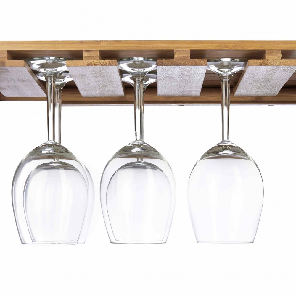 Κρασοθήκη με δίσκο στήριξης 4 θέσεων από Βamboo 80 x 58 x 27,5 cm Κρασοθήκη με δίσκο στήριξης 4 θέσεων από Βamboo 80 x 58 x 27,5 cm