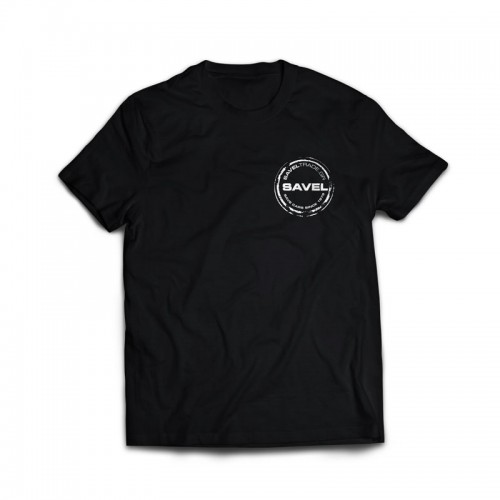 Τ-Shirt Saveltrade Large με σλόγκαν (Έμεινες από μπαταρία ;)