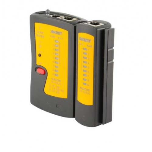 Network cable tester Jakemy JM-486AL με λυχνία led 