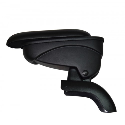 CIK τεμπέλης αυτοκινήτου S1 για Seat Leon III 2013- με βάση και ρύθμιση καθ'ύψους (μαύρος-δέρμα)