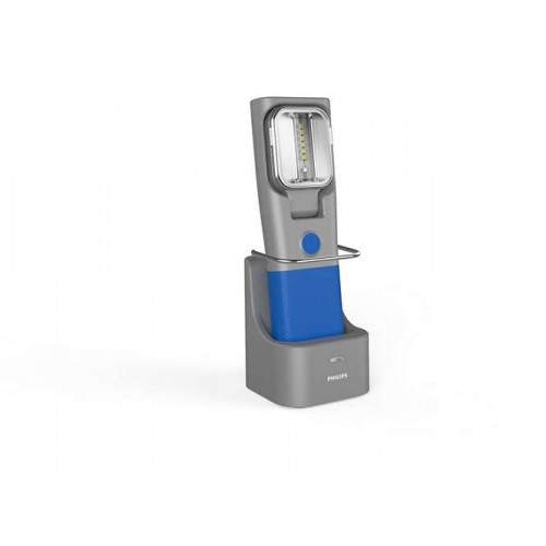 Philips LED επαναφορτιζόμενος φακός με μαγνήτη και περιστρεφόμενο γάντζο RCH21 240lm 6000k