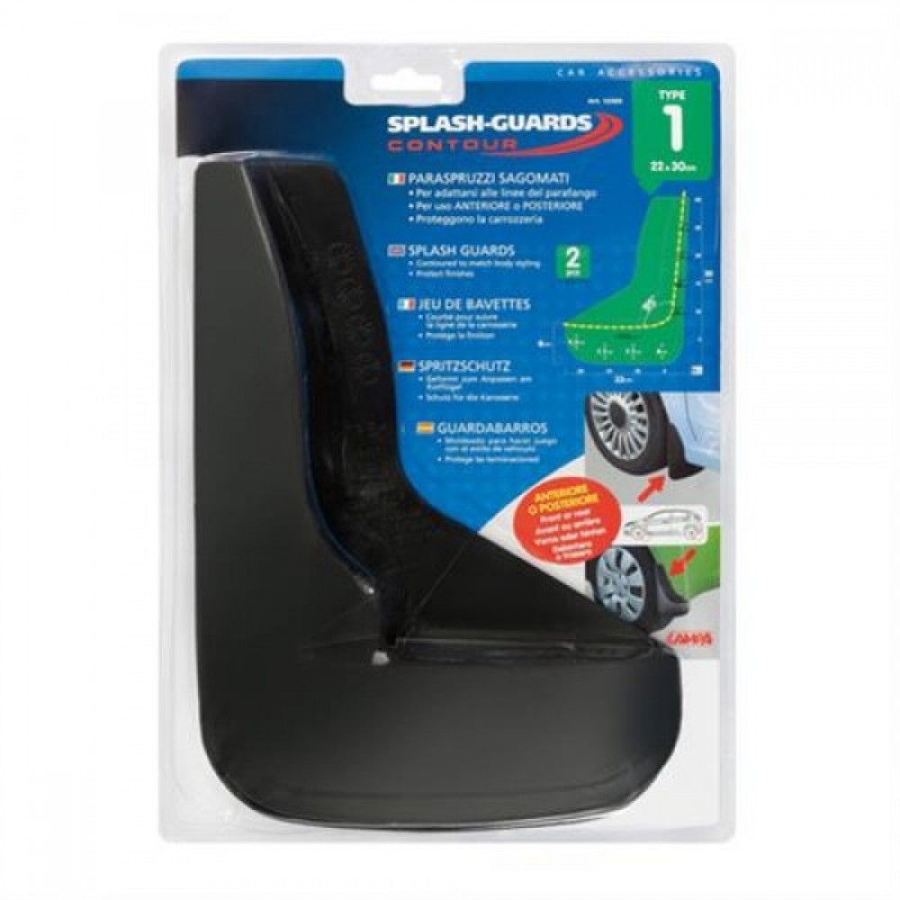 Σετ λασπωτήρες universal Lampa Splash Guards Contour 22x30cm Type1 