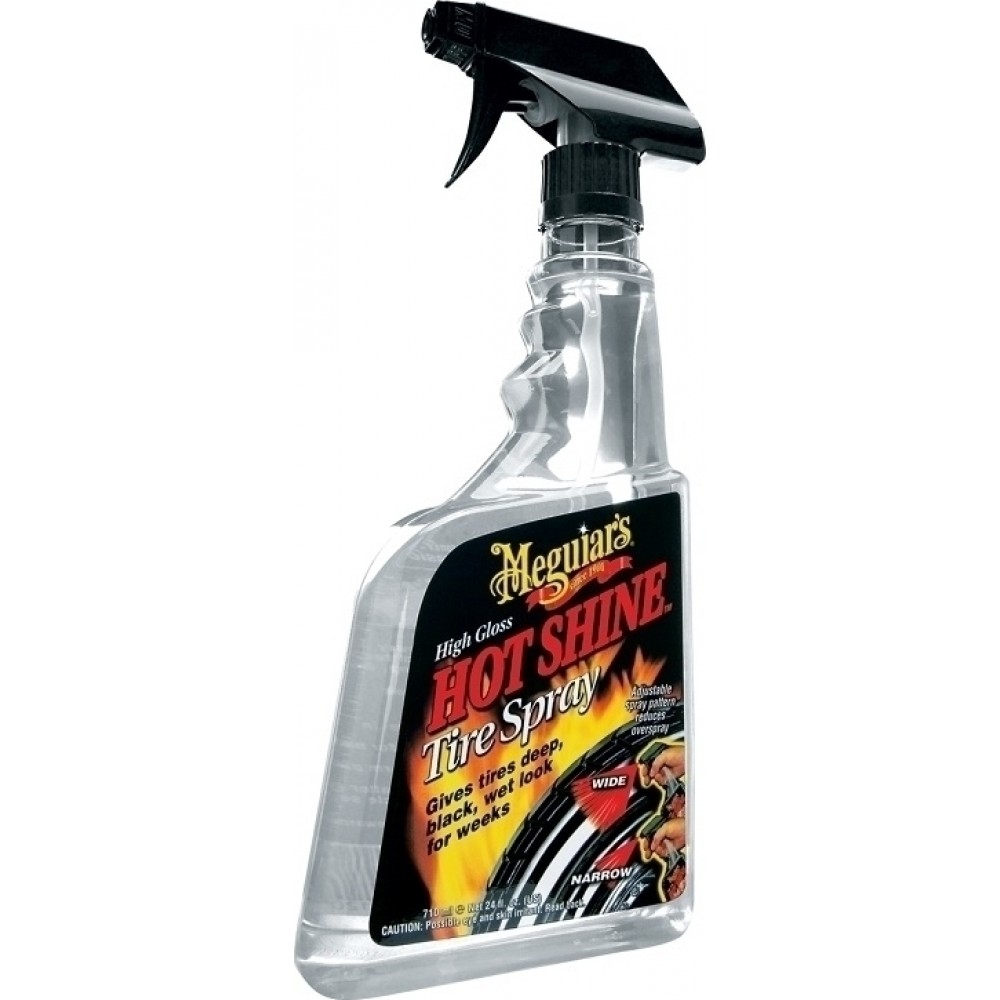 Meguiar's Hot Shine High Gloss Tire Spray (G12024) 710ml-Γυαλιστικό Προστατευτικό ελαστικών