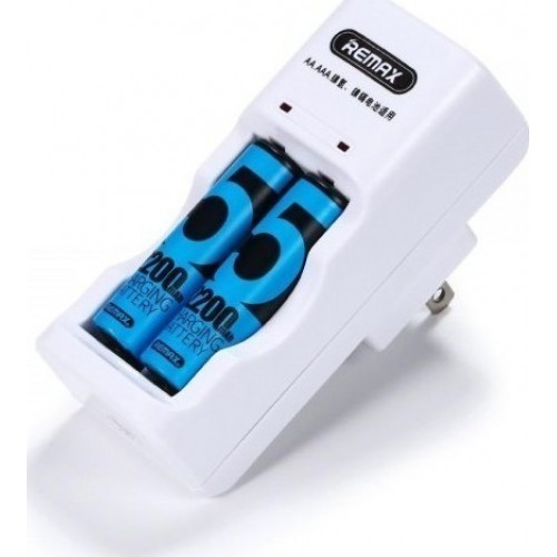 Remax RT-DC01 φορτιστής +δώρο 2 ΑΑ επαναφορτιζόμενες 2200mAh