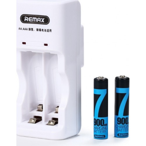 Remax RT-DC02 φορτιστής +δώρο 2 ΑΑΑ επαναφορτιζόμενες 900mAh