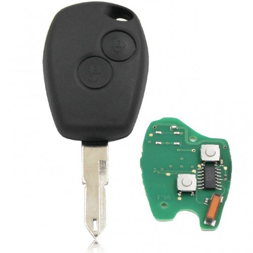 Remote κλειδί για Renault Clio III Modus Twingo χωρίς logo 433MHz ID46 PCF7946