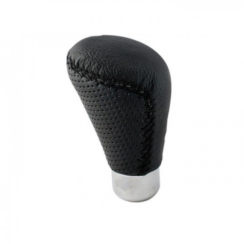  Πόμολο ταχυτήτων Universal Comfort-δερμάτινο μαύρο 14004