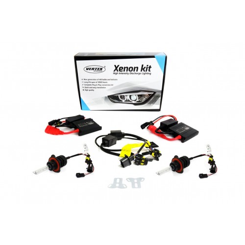 Vertex Xenon HID με Slim Ballast H7R 6000K 30120