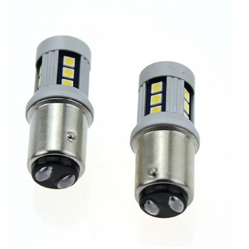Heleco ΣΕΤ LED Στοπ Canbus P21/5W BAY15D 1156 1157 15 2835SMD 5W 400LM 