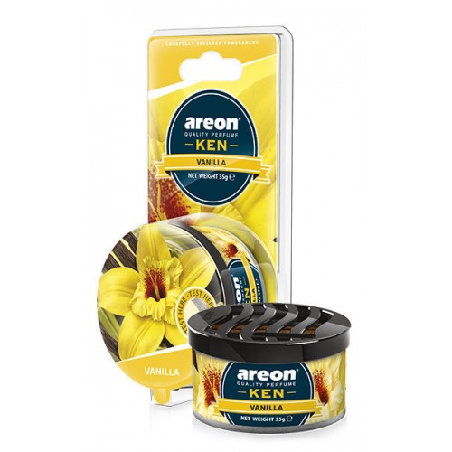 Areon Ken Άρωμα Αυτοκινήτου Κονσέρβα Vanilla 35G