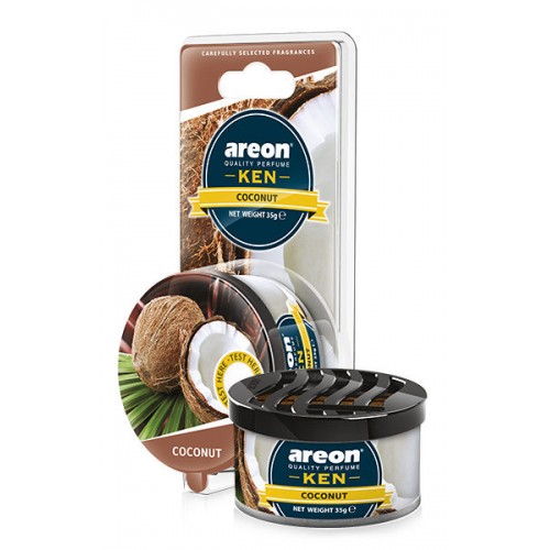 Areon Ken άρωμα αυτοκινήτου κονσέρβα Coconut 35g