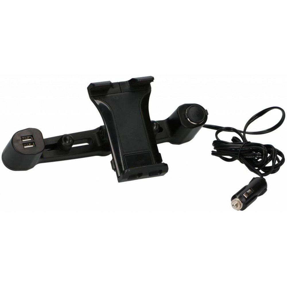 Αllride 86187 βαση προσκεφαλου για tablet με διπλο φορτιστη usb 3.4A Αllride 86187 βαση προσκεφαλου για tablet με διπλο φορτιστη usb 3.4A