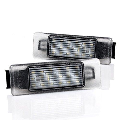 OEM Πλαφονιέρα πίσω πινακίδας για Peugeot 106 1007 307 3008 / Citroen C2 C3 C4 C5 C6 - ορθογώνια LPL0162