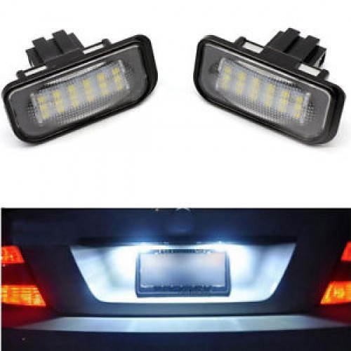 OEM Πλαφονιέρα πίσω πινακίδας για Mercedes W203 4D sedan LPL0180