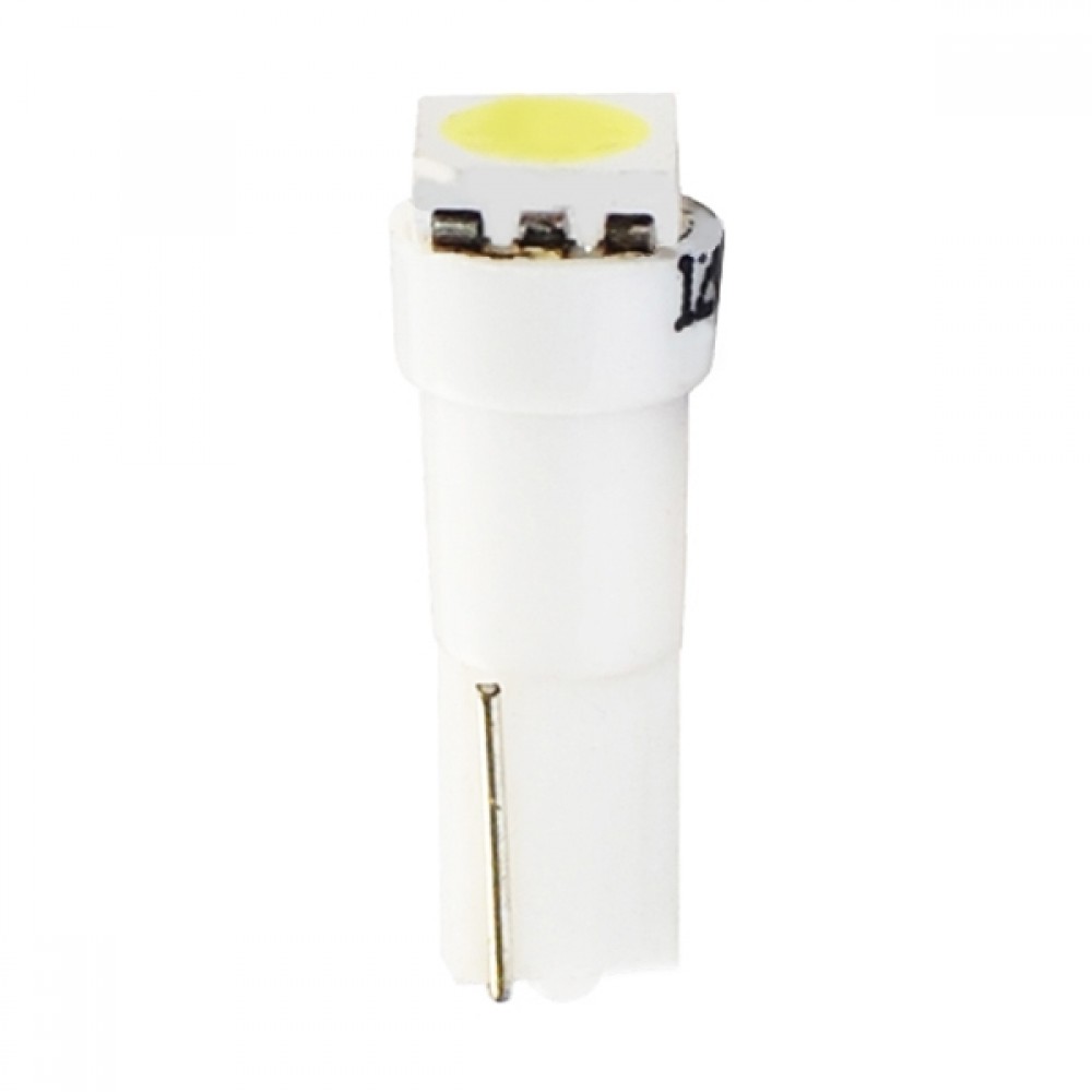 MTECH T5 W2X4.6D LED 1XSMD5050 ΛΕΥΚΟ BLISTER 2 ΤΕΜΑΧΙΩΝ