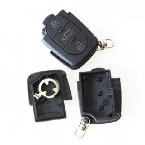 Κέλυφος κλειδιού 3 κούμπο για Audi A2,A3 96-03,A4 95-02 A6 4B (για κλειδια με μπαταρια CR2032)