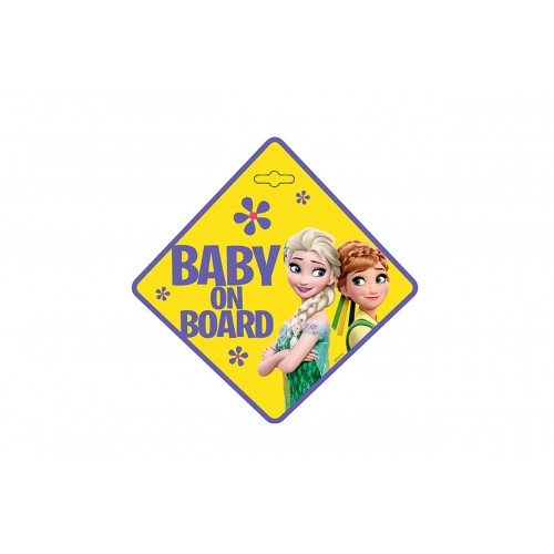 Σήμα BABY ON BOARD-DISNEY FROZEN