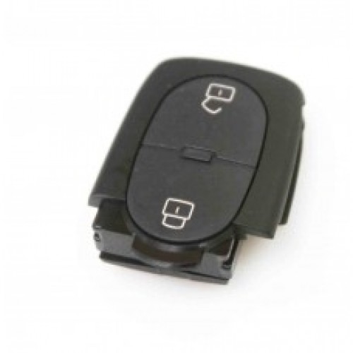 Κέλυφος κλειδιού 2 κούμπο για Audi A2,A3 96-03,A4 95-02 A6 4B TT (με μπαταρια CR1616) AP49