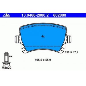Γνήσια Τακάκια ΑΤΕ Πίσω 1K0698451G