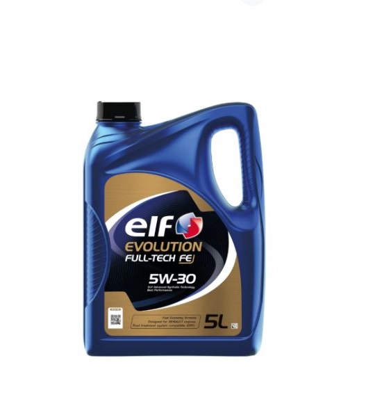 Elf Evolution Full-Tech FE 5W-30 5L – Πλήρως Συνθετικό Λιπαντικό Κινητήρα για DPF ACEA C4 RN0720 MB226.51