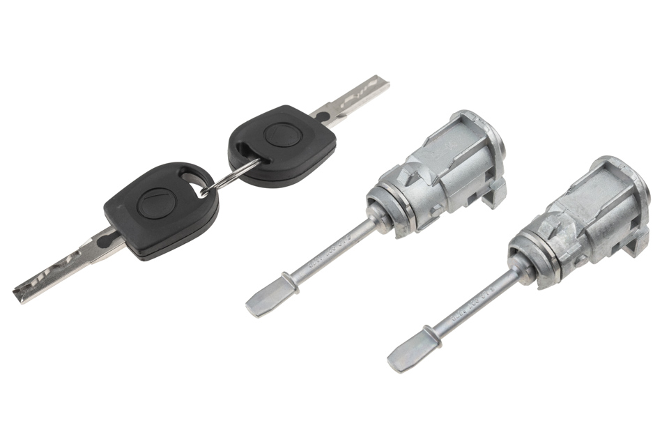 NTY EZC-SE-043 – Αφαλός Κλειδαριάς Μπροστινής Πόρτας SEAT Ibiza 6L (2002-2008) – Αριστερός ή Δεξιός – με 2 Κλειδιά