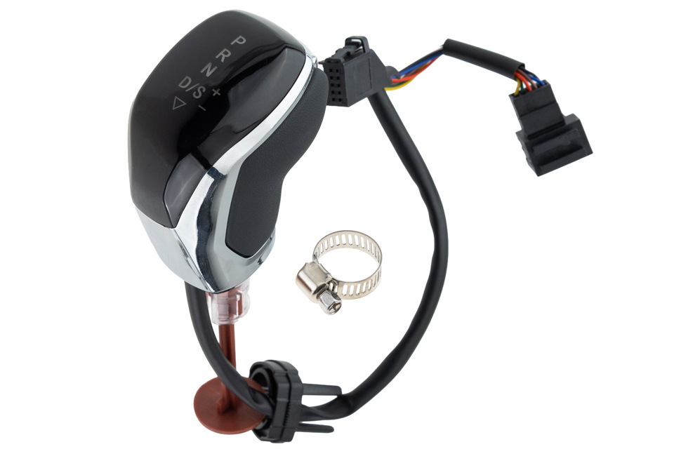 Πόμολο DSG VW Golf 6 / 7 Passat B8 Octavia 7 Leon Ibiza Αυτόματο Χρωμίου με Λευκό Φωτισμό NTY GZB-VW-065