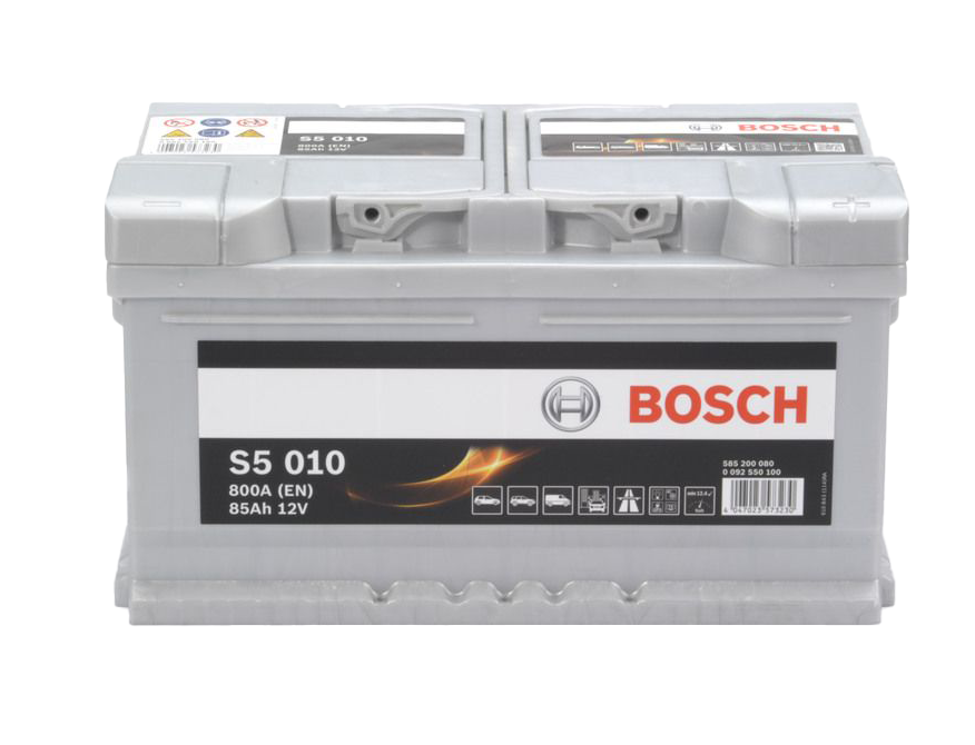 Bosch S5010 – Μπαταρία Αυτοκινήτου 12V 85Ah 800A (EN) – 315×175×175 mm Δ+