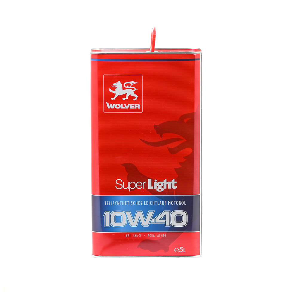 Λάδι Wolver 10W-40 Superlight API SN/CF ACEA A3/B4 5L